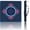 Midnight-blue, variant on Mahjong Mat with Tech Velvet, Machine Washable, Noise Reduction,Anti Slip, and Crease-Free, Soft Touch, Game Rule, with Carrying Bag: Game Mat for Poker, Board, Tile, and Dominoes (Black)