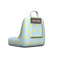 thumbnail image 2 of Yellow Bird Reading Pillow Cover, Themed Pattern Symmetric Simple Tiny Chickens, Unstuffed Printed Bed Rest Case from Soft Fabric, Small, Pale Blue Pastel Yellow, by Ambesonne, 2 of 4