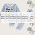 thumbnail image 3 of UAYOTSE Boys Cute Truck Print Soft Outfit Set Kids 6 12 18 24 Months 2T 3T 4T 5T 6T Fit Long Sleeve Casual Clothes 2PCS Size 18-24 Months, 3 of 4
