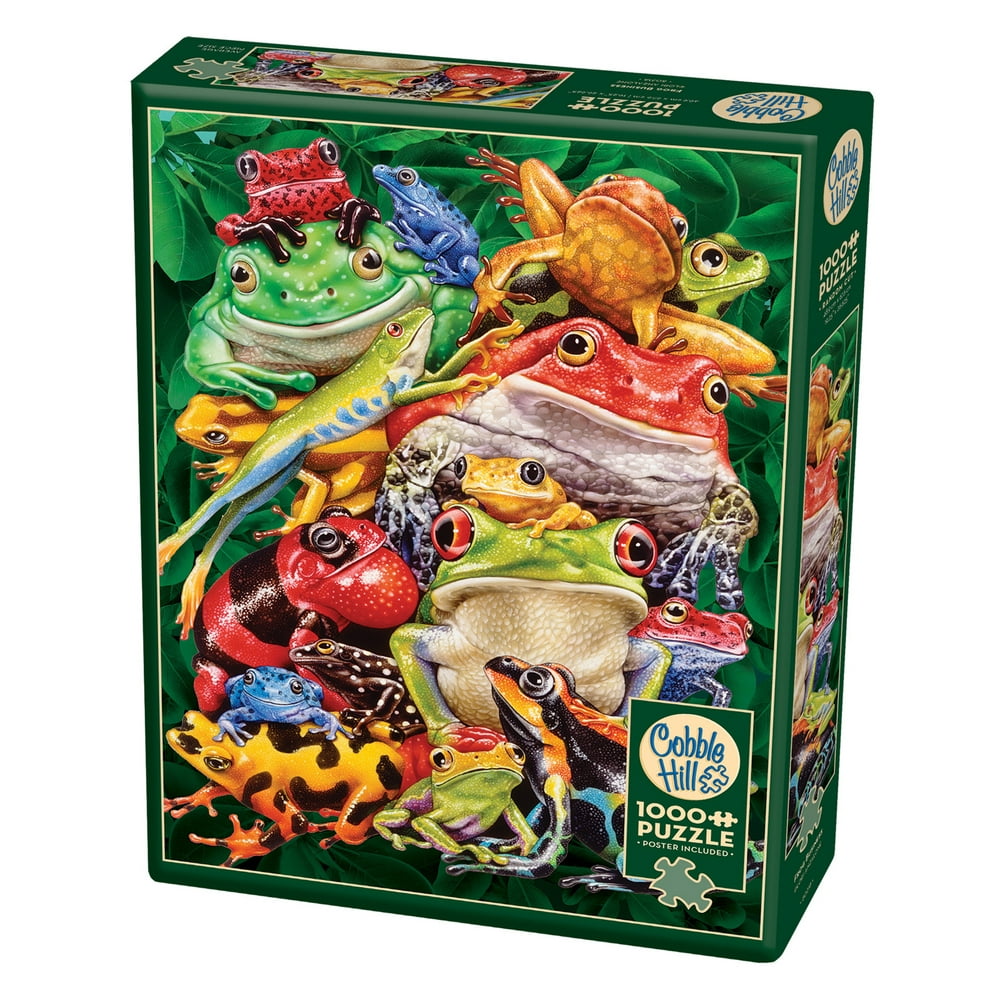 Cobble Hill Frog Business 1000 Piece Jigsaw Puzzle