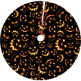 thumbnail image 2 of Falda de árbol de Halloween de 36 pulgadas con cara sonriente de calabaza, árbol de Navidad de Halloween, 2 of 4