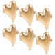 thumbnail image 1 of unbranded 6Ud Para Servilletas Corazón En Metal Dorado Para De En Eventos, 1 of 8