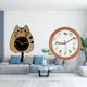 thumbnail image 2 of Reloj De Pared Con Diseño De Gato Y Pájaro Cantor, Bonito Y Silencioso, Para Colgar En La Cocina, Decoración Del Hogar, Regalo De Inauguración De La Casa, Adorno Decorativo De Pared., 2 of 8