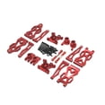 thumbnail image 4 of Piezas de repuesto de metal para coches RC perfecl 16101 16102 16103 1:16 RC Hobby Car Modification Rojo, 4 of 8