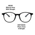 thumbnail image 4 of Classic Round BIFOCAL Reading Glasses 2.50 + 3 Pcs Magnetic Polarized Night Vision Clip-on Sunglasses UV for Men and Women Fishing, 4 of 8