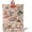 Color66, variant on Vintage Mushroom Chart Pattern Throw Blanket 40"x50", Botanical Enthusiast Blankets for Living Room Decor, Cozy Flannel Polyester Mushroom Gifts for Nature Lovers Women