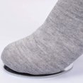 thumbnail image 7 of Unisex No Show Boat Socks, Breathable Moisture Wicking Low Cut Invisible Ankle Socks, 5 Pairs Multi-Pack, Gray, One Size, 7 of 7