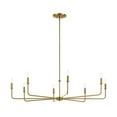 thumbnail image 6 of 52521BNB Kichler Lighting Pallas - 8 Light Chandelier-16.75 Inches Tall and 52 Inches Wide-Brushed Natural Brass Finish, 6 of 9