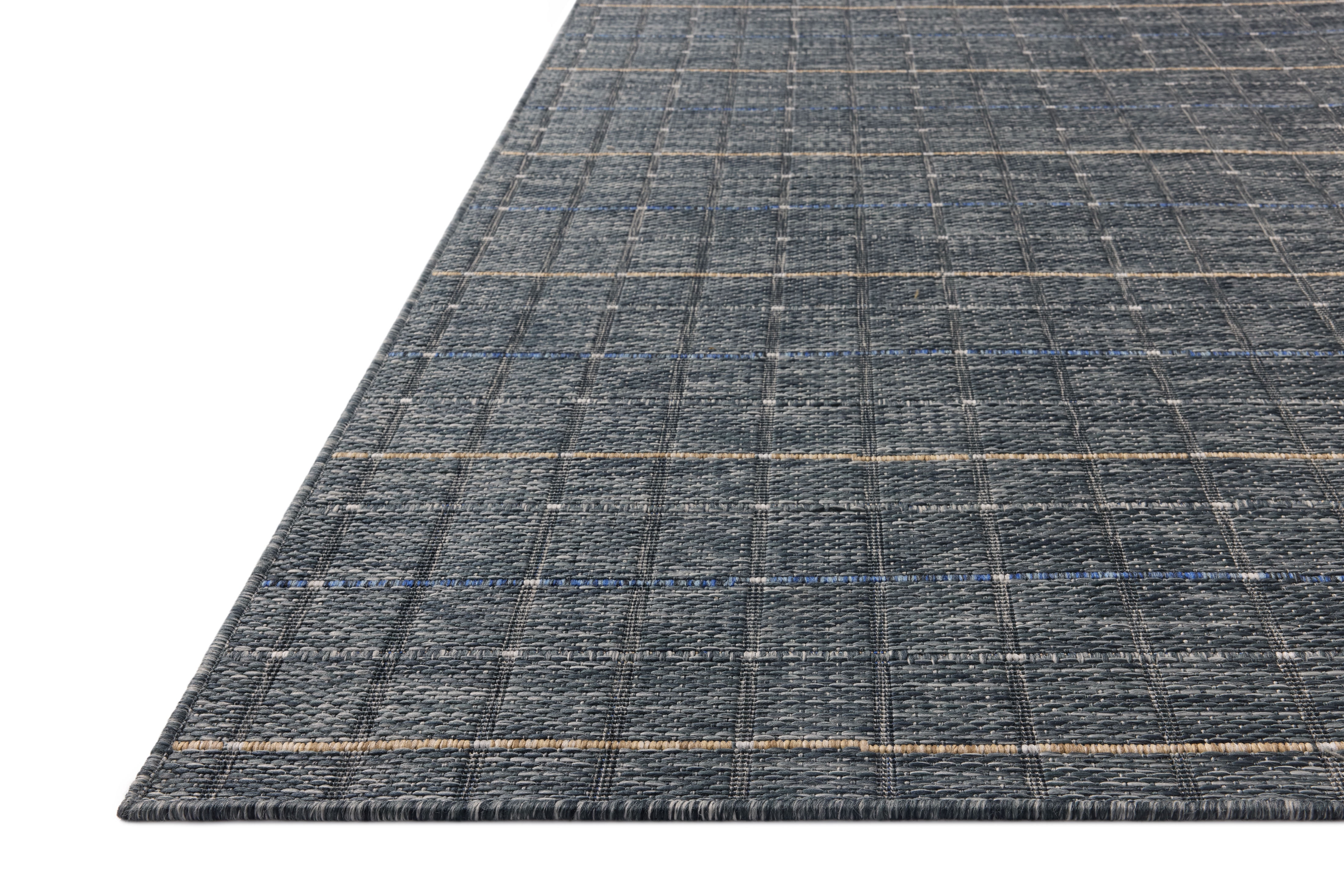 Loloi Birch Sky / Wheat 9'-2" x 13' Indoor/Outdoor Area Rug
