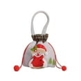 thumbnail image 2 of Christmas Decorations 2024 New Christmas Decorations Christmas Handbag Candy Bag Bundle Pocket Christmas Gift Packaging Bag Gift Bag Decorative And Useful Candy Bag, 2 of 6