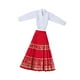thumbnail image 2 of Figura a escala 1/6, traje de falda, ropa para muñecas, regalos para niños, utilería para fotos de escena Rojo, 2 of 9