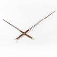 thumbnail image 5 of Spanish wall clock black walnut solid wood brass large torque large pointer minimalist living room creative light luxury style, 5 of 5