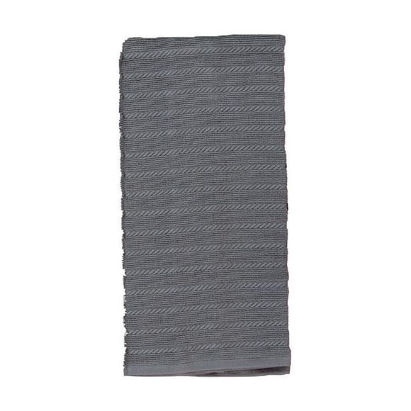 Kay Dee 6662217 Graphite Cotton Kitchen Towel - Pack of 6