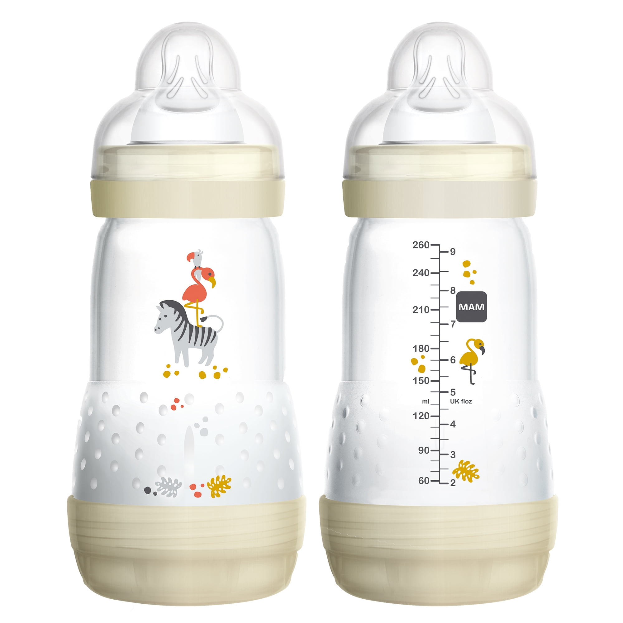 MAM Baby Bottles for Breastfed Babies, MAM Baby Bottles AntiColic