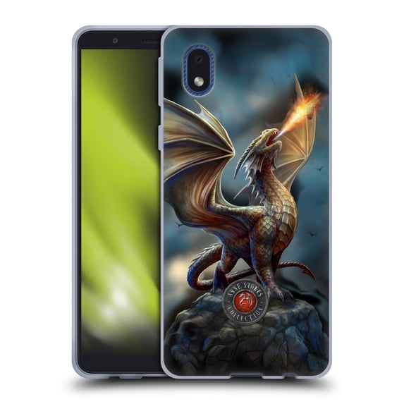 Head Case Designs Officially Licensed Anne Stokes Dragons Noble Soft Gel Case Compatible with Samsung Galaxy A01 Core (2020)