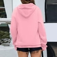 thumbnail image 2 of Cilsoka Plus Size Hoodies for Women Black Womens Hooded Sweatshirts Pullover Sweatshirts for Women Womens Tops Black Casual My Orders past Orders, 2 of 6