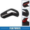 thumbnail image 3 of Unique Bargains Couvre-Levier de Vitesse pour Land Rover Defender 90 110 2020-2022 Intérieur Noir, 3 of 6
