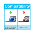 thumbnail image 2 of TEKNET Funda Teclado Bluetooth Para Microsoft Surface Go 1 2 3, 2 of 5