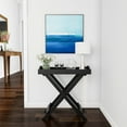 thumbnail image 5 of End Table with Removable Tray Top Black: Folding, Portable, 22lb Capacity, Modern Style, 5 of 6