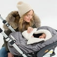 thumbnail image 3 of Stroll & Go Car Seat Cover Heather Grey Melange, 3 of 5