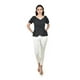 thumbnail image 5 of Blusa estampado de puntos Roman Fashion /Juvenil, 1761 (Negro) negro M, 5 of 5