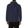 thumbnail image 3 of INSPIRE CHIC Men's Plush Lined Pullover Hoodie Sweatshirts with Pocket M Navy, 3 of 6
