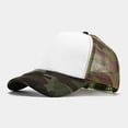 thumbnail image 3 of Camouflage Baseball Cap, Adjustable Strapback Dad Hat for Men and Women, One Size Fits Most, Lightweight Sports Hat for Outdoor, Running, Hiking and Daily Wear-White, 3 of 8
