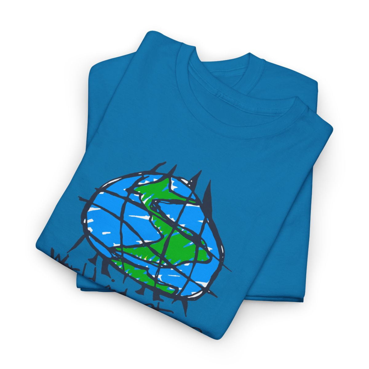 World Industries Globe Sketch Classic Skateboarding 90s Design 