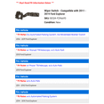thumbnail image 2 of Wiper Switch - Compatible with 2011 - 2019 Ford Explorer 2012 2013 2014 2015 2016 2017 2018, 2 of 2