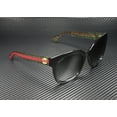 thumbnail image 3 of GG0034S-002 Black/Green 54mm Gucci GG0034S Urban Rectangle Woman Sunglasses, 3 of 6