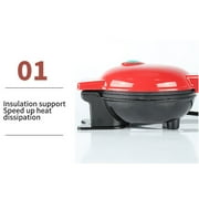 Mini Waffle Maker,Heart Shape Design Chaffle Maker,4 Inch Non-Stick Griddle for Waffles,Portable Pancake Maker Machine for Kid, Easy To Clean,Perfect for Make Chicken Patty,Sandwich