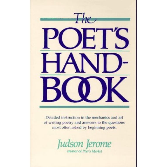 Pre-Owned The Poet's Handbook (Paperback) 0898792193 9780898792195