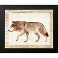 thumbnail image 2 of Vess, June Erica 18x15 Black Modern Framed Museum Art Print Titled - Rustic Barnwood Animals II, 2 of 5