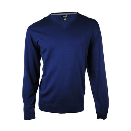 Mens Classic V-neck Sweater - Alfani Men's Regular Fit V-Neck Knit Sweater