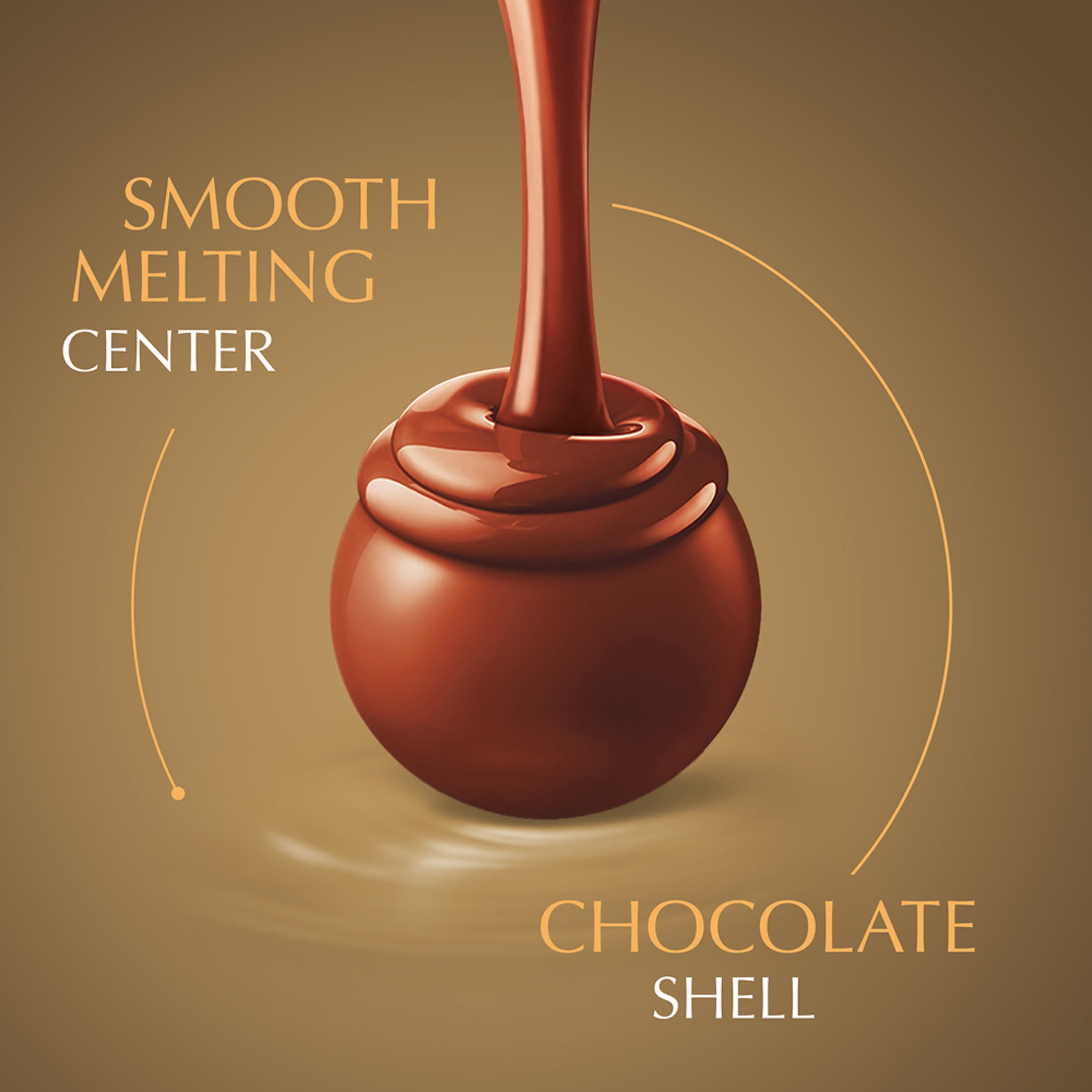 Lindt LINDOR Assorted Chocolate Candy Truffles Gift Box, 3.8 oz.