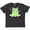 Retro Heather Black, variant on Inktastic Space Alien Halloween Youth T-Shirt