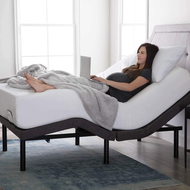 Cama Ajustable LUCID L300: Eléctrica de Acero Individual XL Lucid LUCID