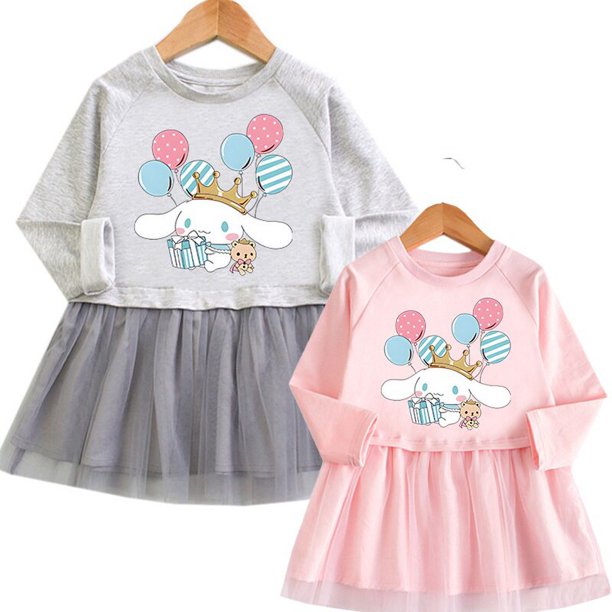 Sanrio Kid Dresses Anime Cinnamoroll Baby Clothes New Born Babies