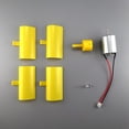 thumbnail image 2 of CHAO Mini generador de turbina eólica vertical, kit de turbina eólica, modelo de enseñanza amarillo, 2 of 5