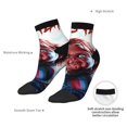 thumbnail image 5 of Saiise Chucky Funny Socks Men Women Adults Novelty Graphic Crew Tube Socks Crazy Design Casual Dress Socks for Sports,Running,Travel, 5 of 7
