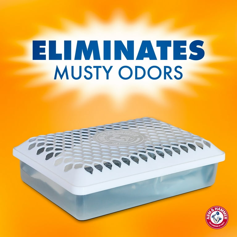 Arm & Hammer Storage Moisture Absorber and Odor Eliminator, Fragrance Free, 10.5 oz.