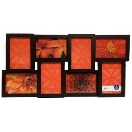 frame collage 4x6 opening mainstays brown walmart