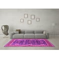 thumbnail image 3 of Ahgly Company Indoor Rectangle Oriental Pink Industrial Area Rugs, 8' x 12', 3 of 4