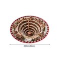 thumbnail image 3 of 3D Rugs Optical Illusion Round Christmas Rug, 23.62 Inch Non Slip Absorbent Polyester Doormat, Stain Resistant Washable Floor Mat for Entryway, Kitchen, Bathroom and Xmas Home Decoration, 3 of 6