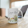 thumbnail image 7 of Supermom Floral Ceramic Mug, 7 of 7