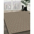 thumbnail image 2 of Ahgly Company Indoor Square Patterned Dark Brown Novelty Area Rugs, 3' Square, 2 of 6