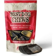 Best Dog Chews - Cow Hooves Dog Chews (3-4") 6-Count - 100% Natural, Long-Lasting - Perfect Alternative to Bully Sticks or Rawhide - Great for Dental Health