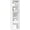 White, variant on QW LUDER Book Shelf, 5-Tier Bookshelf, Bookcase with Open Shelves, 9.4 x 15.8 x 52, Easy Assembly, for Living Room, Bedroom, Home Office, White