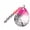 Silver Pink, variant on VMC TechSet Spinner Colorado Harness, Size 3 Blade, Gold Orange, Fishing Lure
