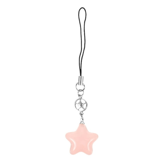 HONMEET 1Pack Star Shaped Phone Charm for Women Diy Enthusiasts with Purple